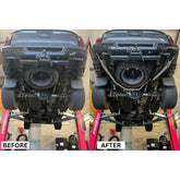 Ford Ranger 2022+ 2.0TDCI 205PS Milltek Sport Axle Back 'Raptor Look' Exhaust System